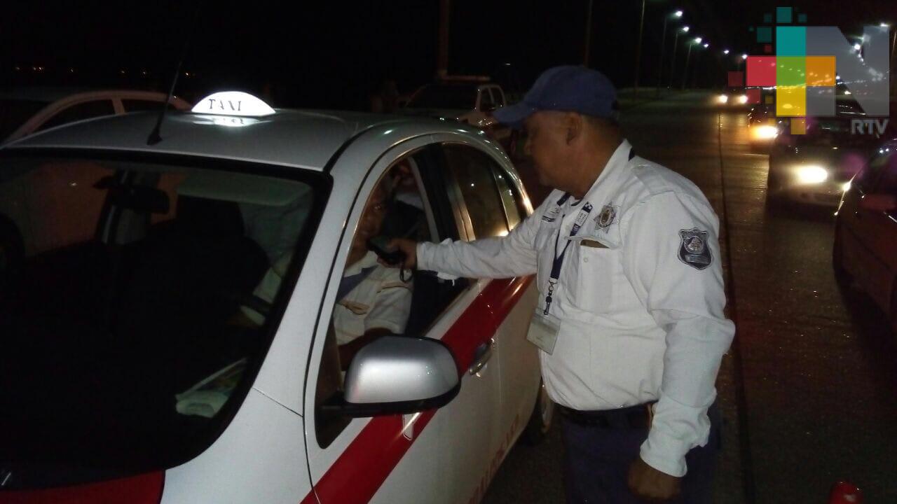 En operativo de alcoholimetría, infraccionaron a 19 conductores en Coatzacoalcos