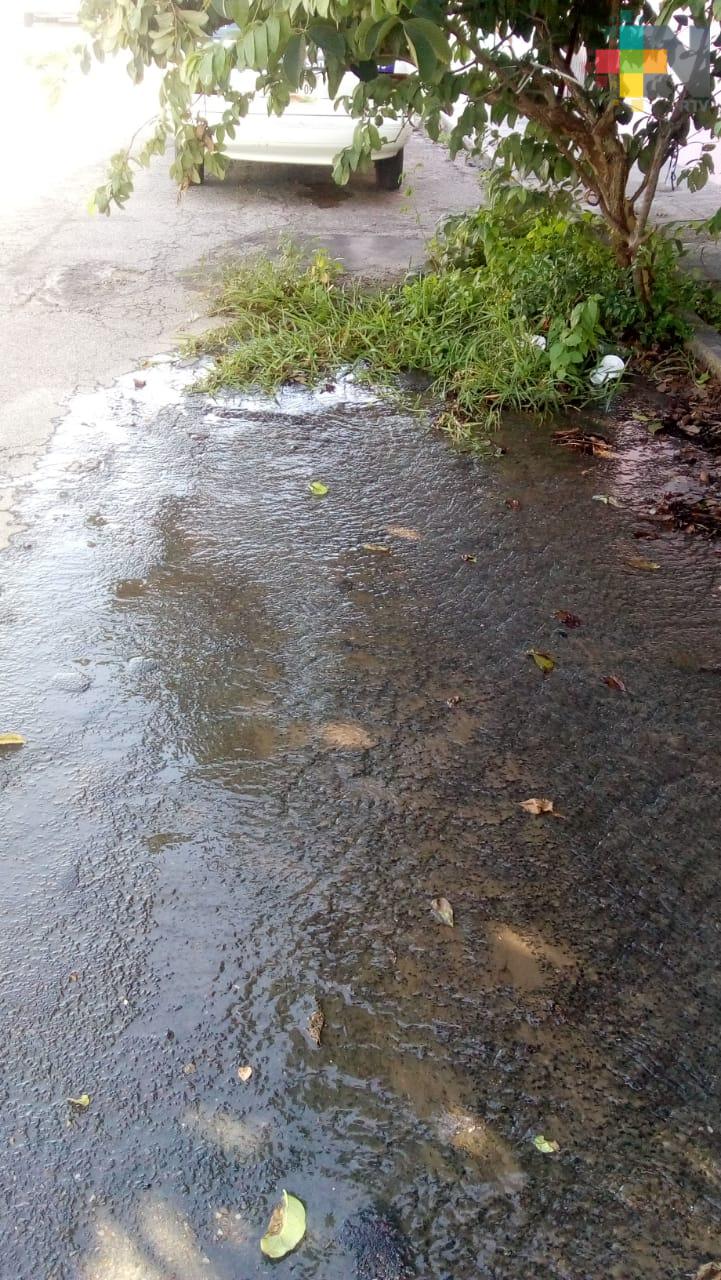 Reportan fuga en colonia Nuevas Esparzas