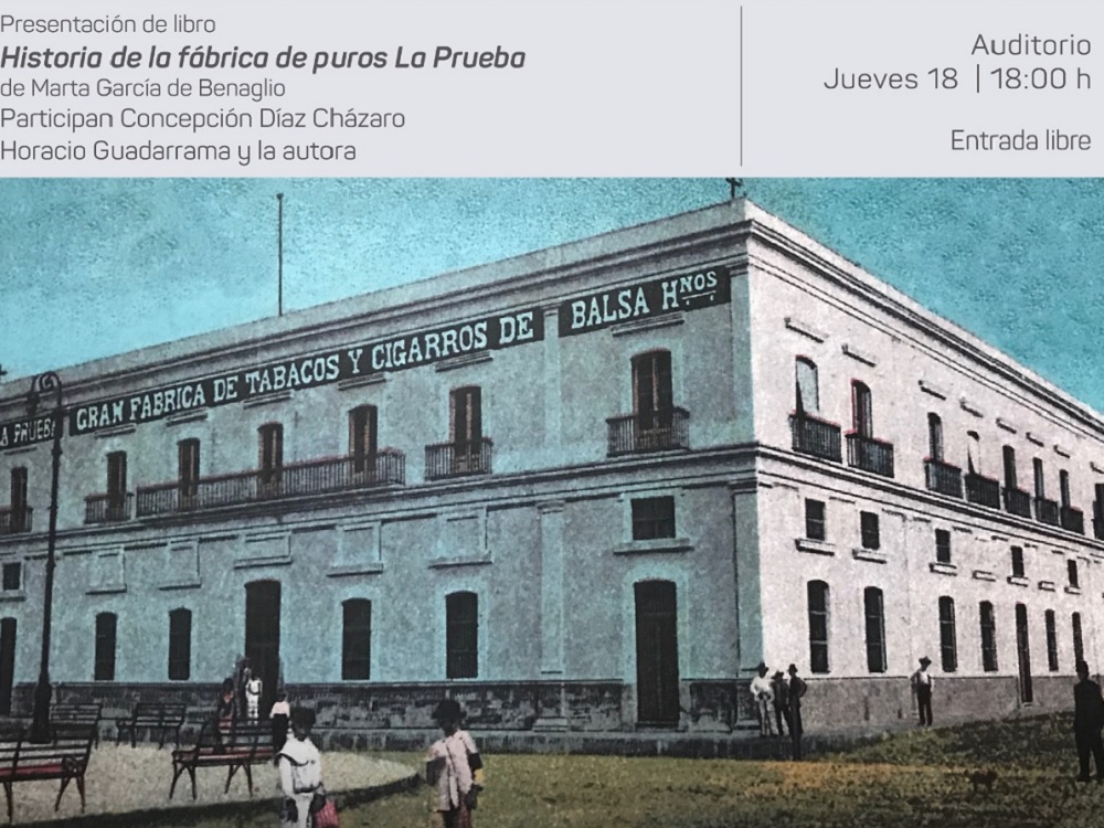 Presenta IVEC libro “Historia de la Fábrica de Puros La Prueba”