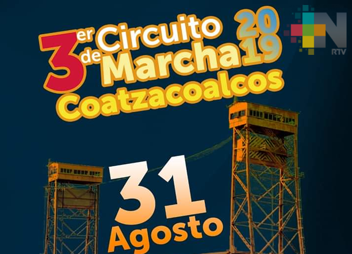 En Coatzacoalcos preparan 3er Circuito Nacional de Marcha