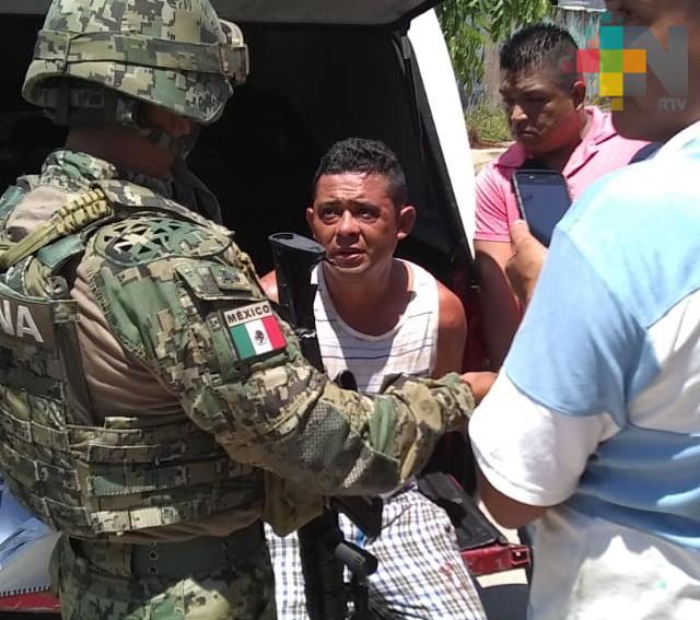 En Coatzacoalcos detienen a presunto hondureño que intentaba asaltar a una mujer