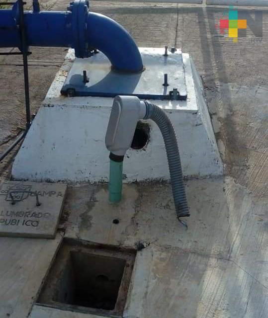 En Nanchital se quedan sin agua por robo del cableado de pozo