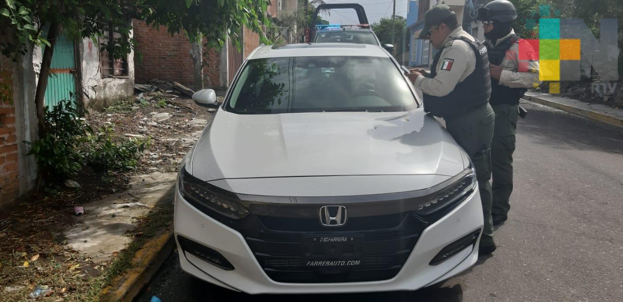 Recupera SSP dos unidades robadas y una abandonada; un detenido