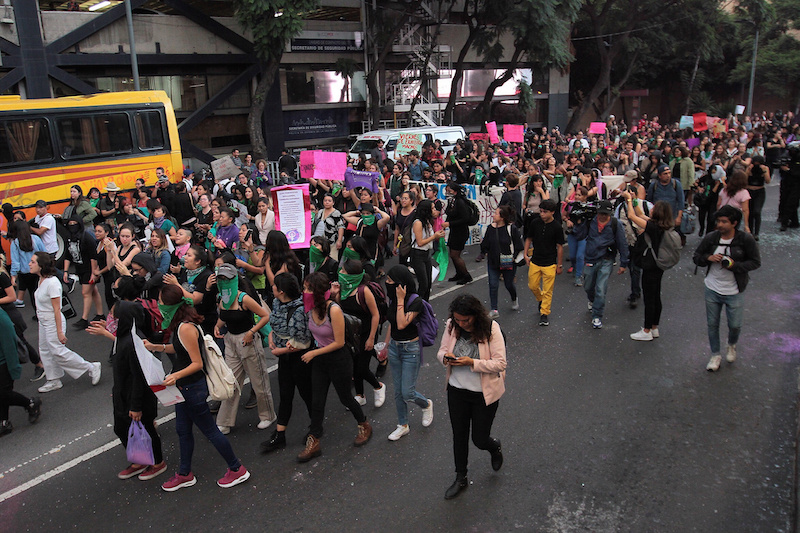 Policía capitalina actuó conforme a lo establecido ante marchas: Orta Martínez