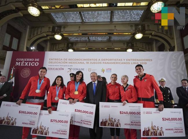 De 540 mil hasta 720 mil pesos, apoyos a deportistas de Panamericanos
