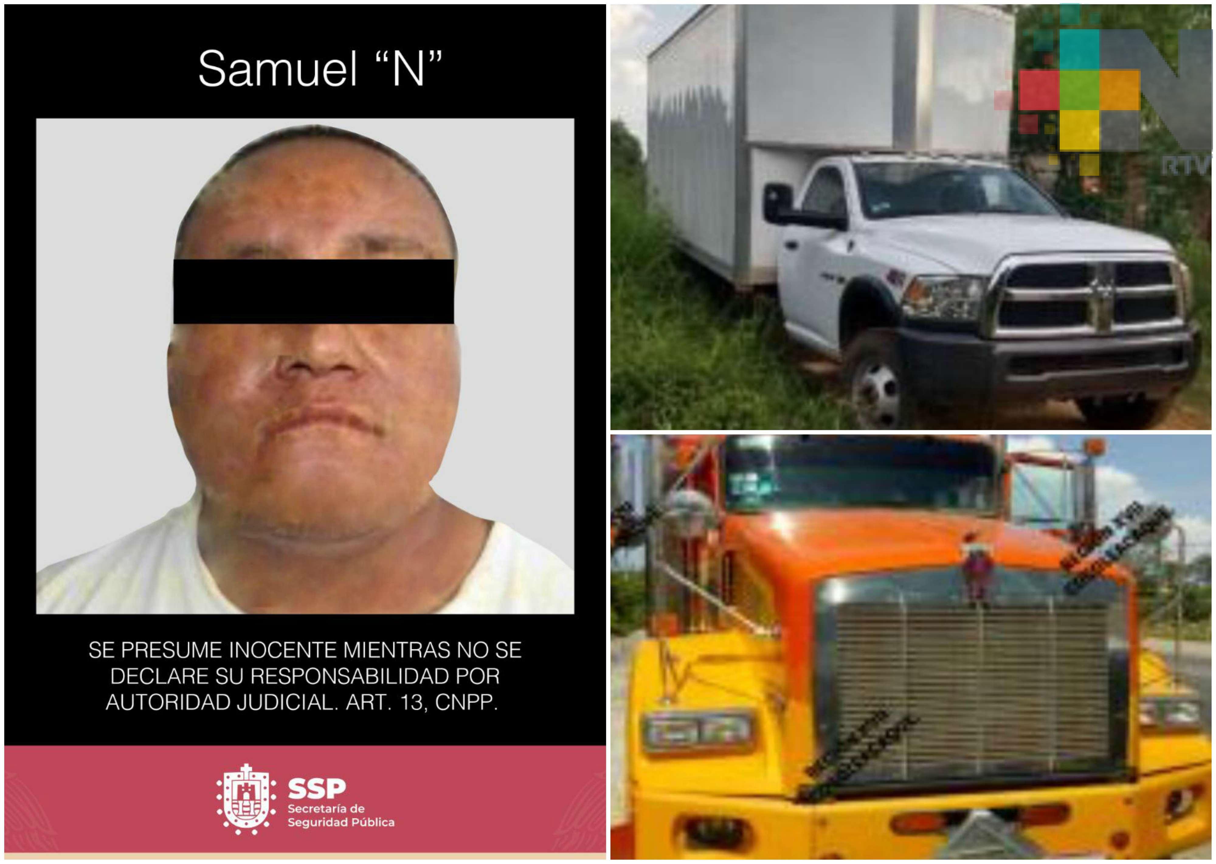 Asegura SSP tres vehículos con reporte de robo; un detenido