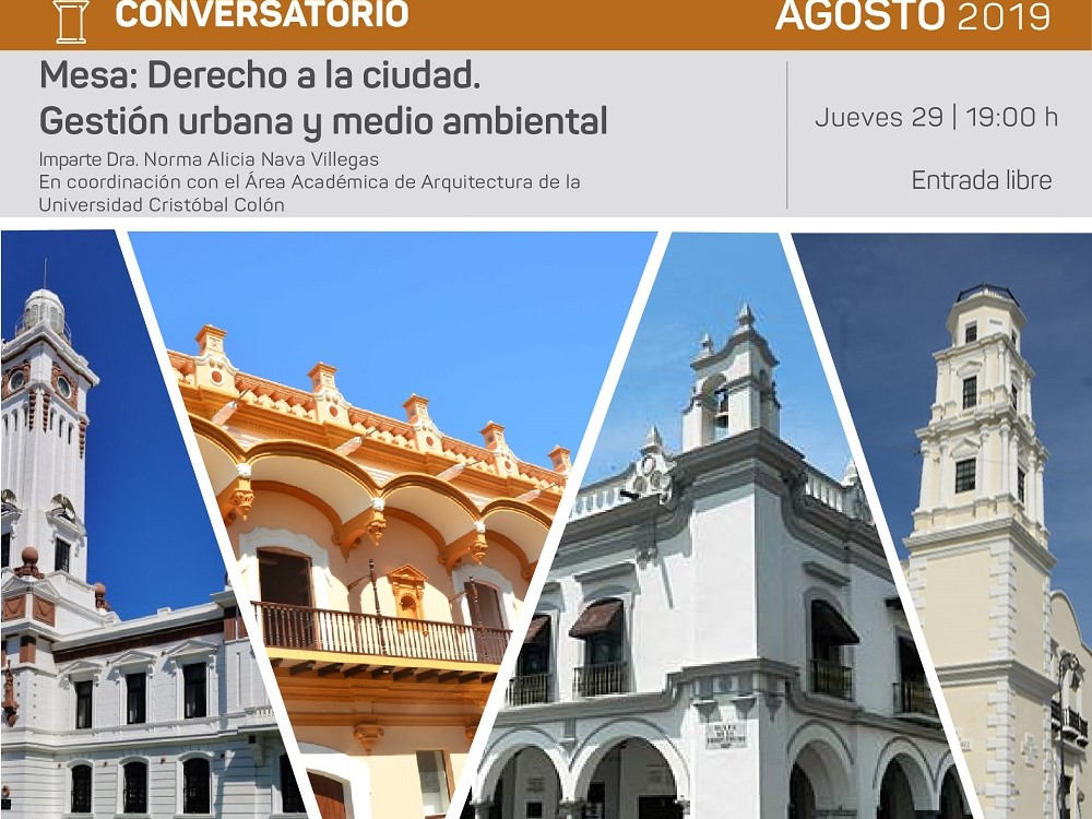Invita Casa Principal al conversatorio Derecho a la ciudad