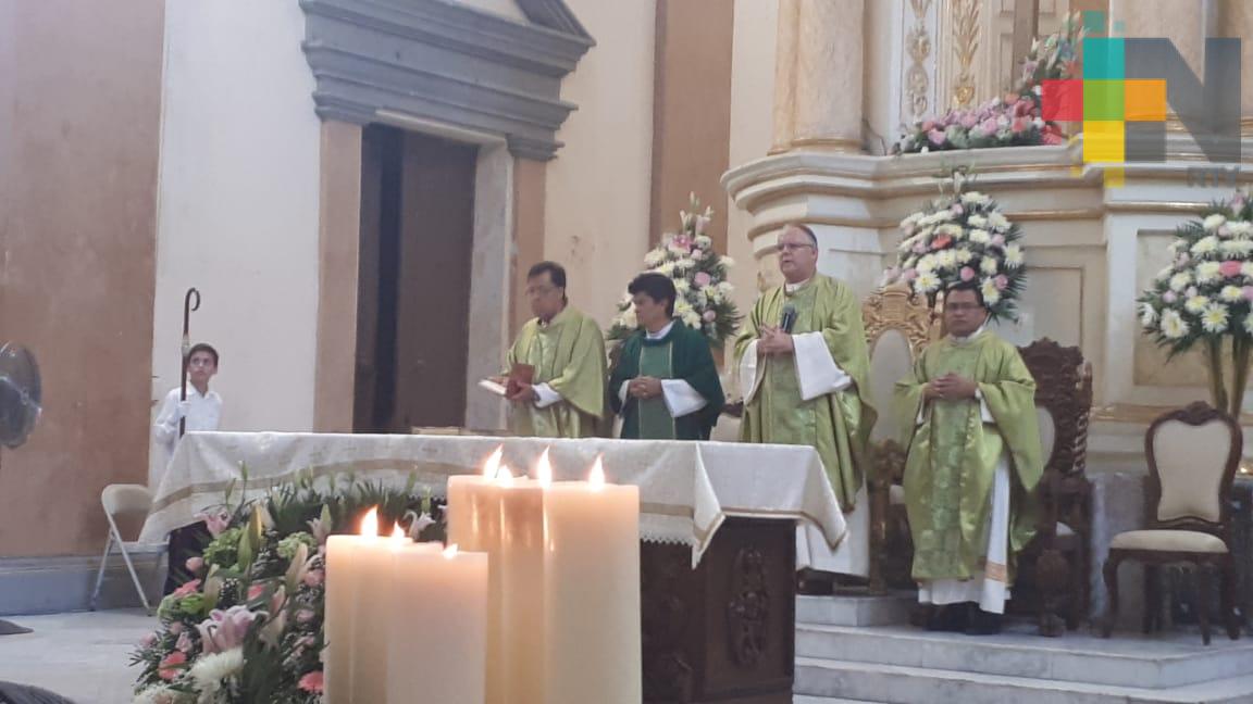 Sin fecha para reanudar misas presenciales en  Catedral de Veracruz