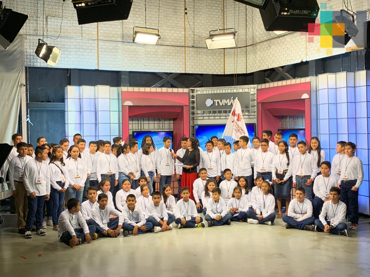 Niños ganadores del Concurso Olimpiada del Conocimiento Infantil 2019 visitaron RTV