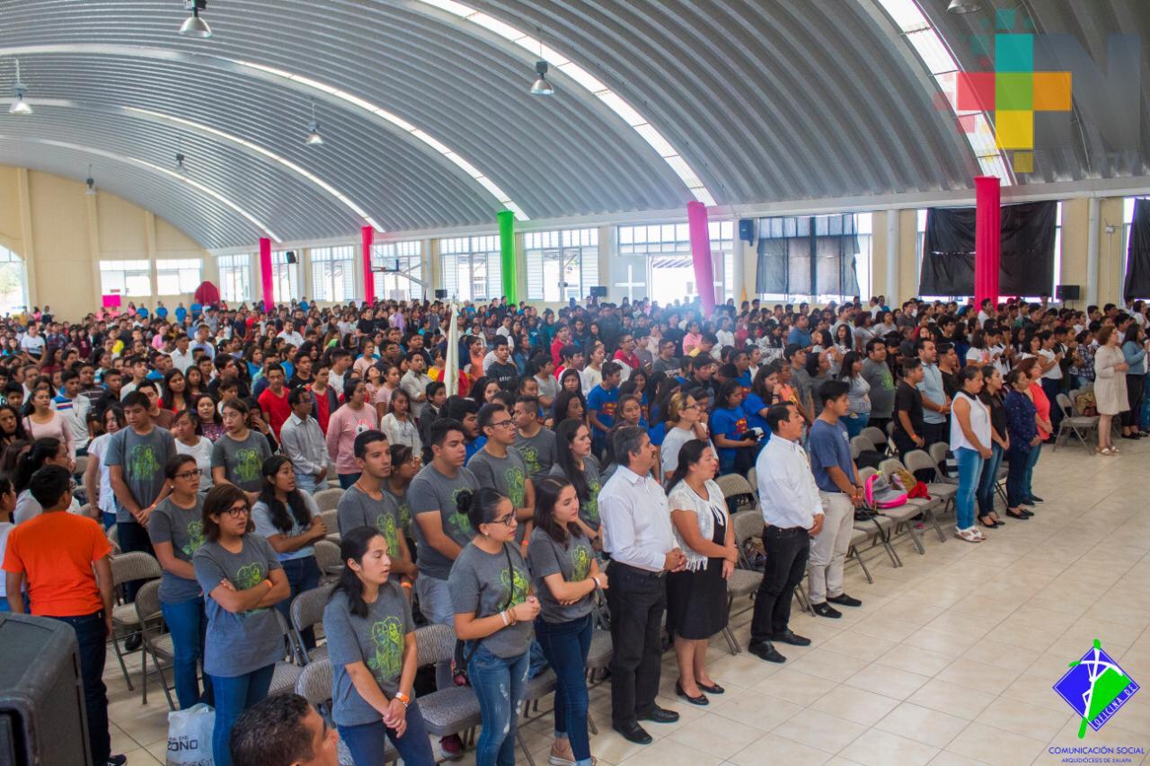 Arquidiócesis de Xalapa celebró el Día Nacional de la Juventud Católica Mexicana