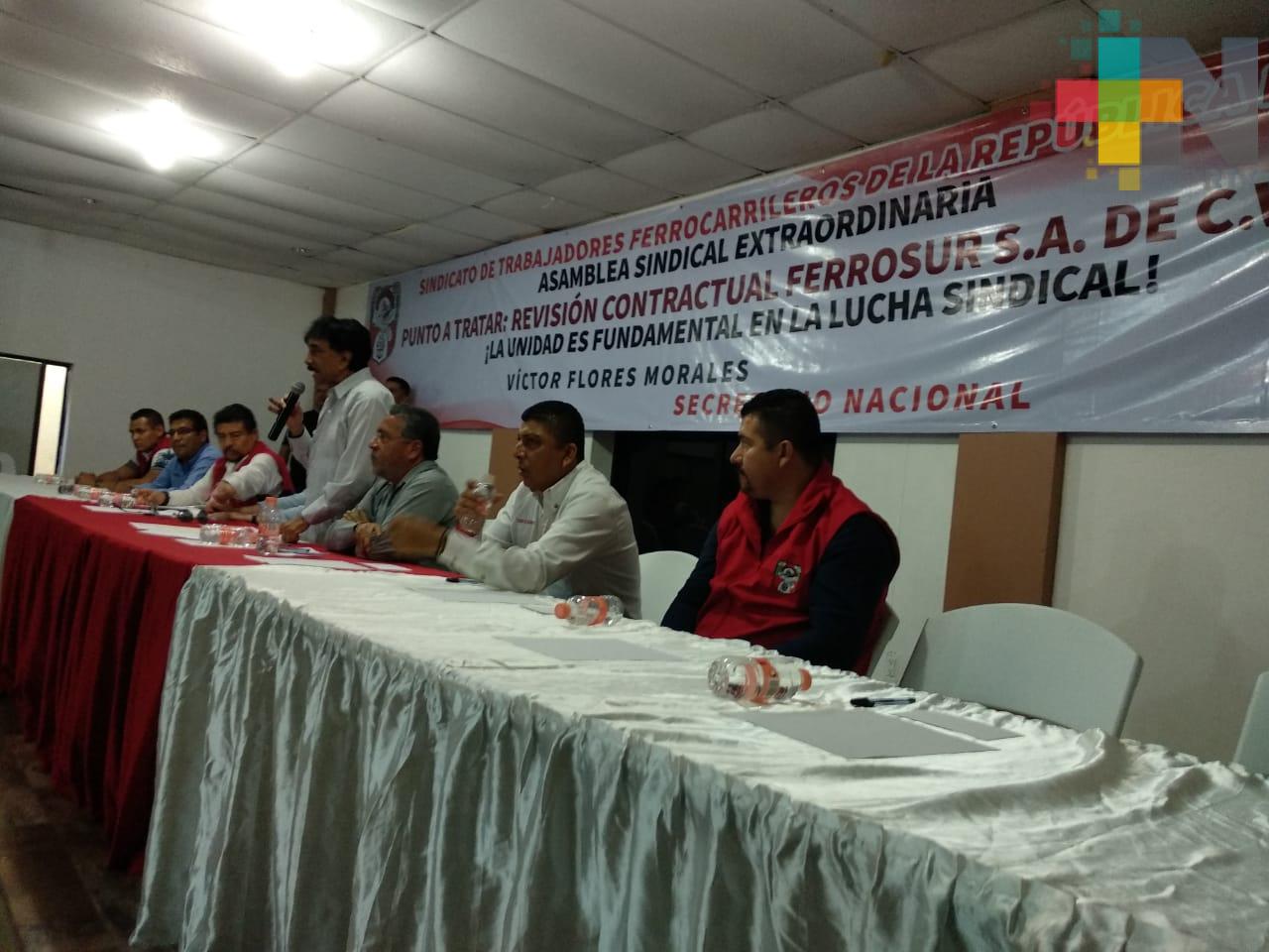 Ferrocarrileros esperan mayor flujo de mercancía con el corredor del Istmo de Tehuantepec