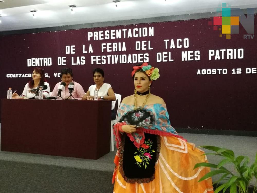 Feria del Taco apoyará escuelas de Coatzacoalcos