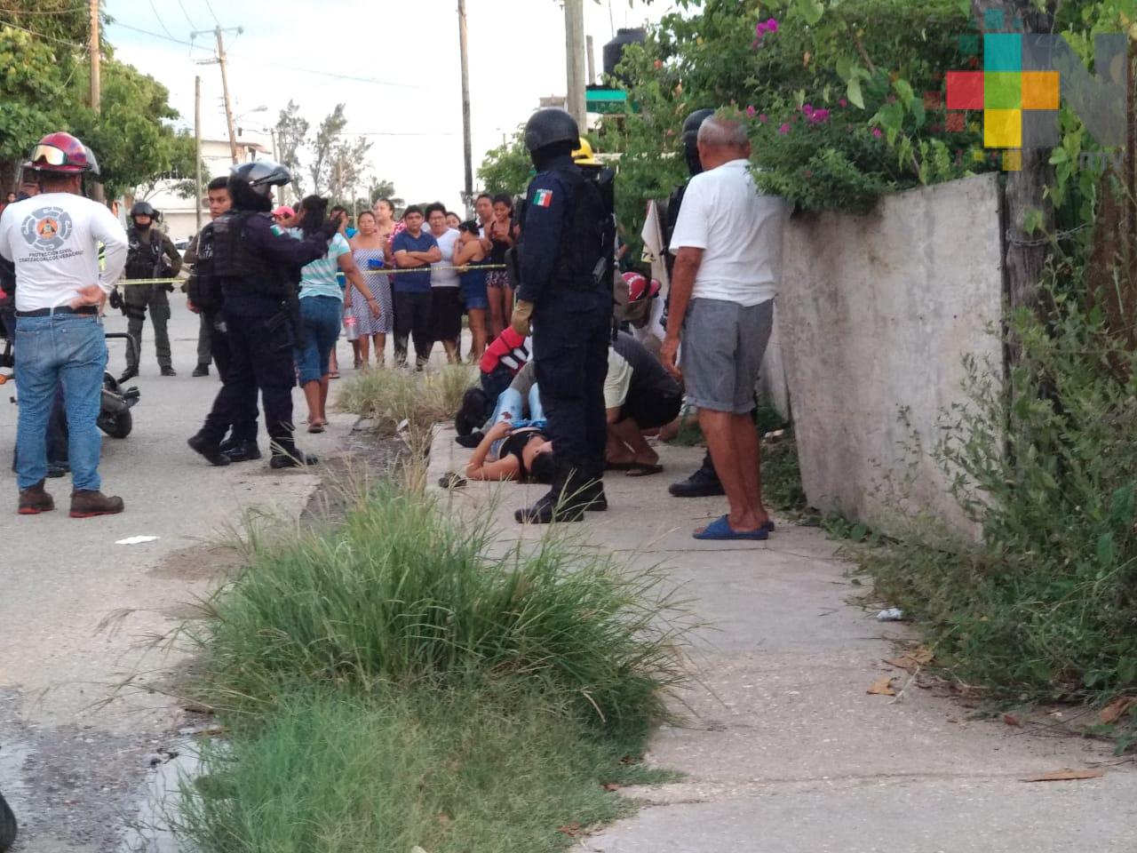 Sicarios atacan a familia, en Coatzacoalcos