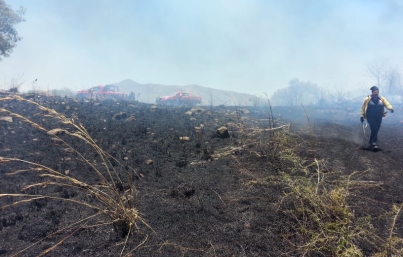 Incendios en Bolivia obliga a evacuar a residentes del área