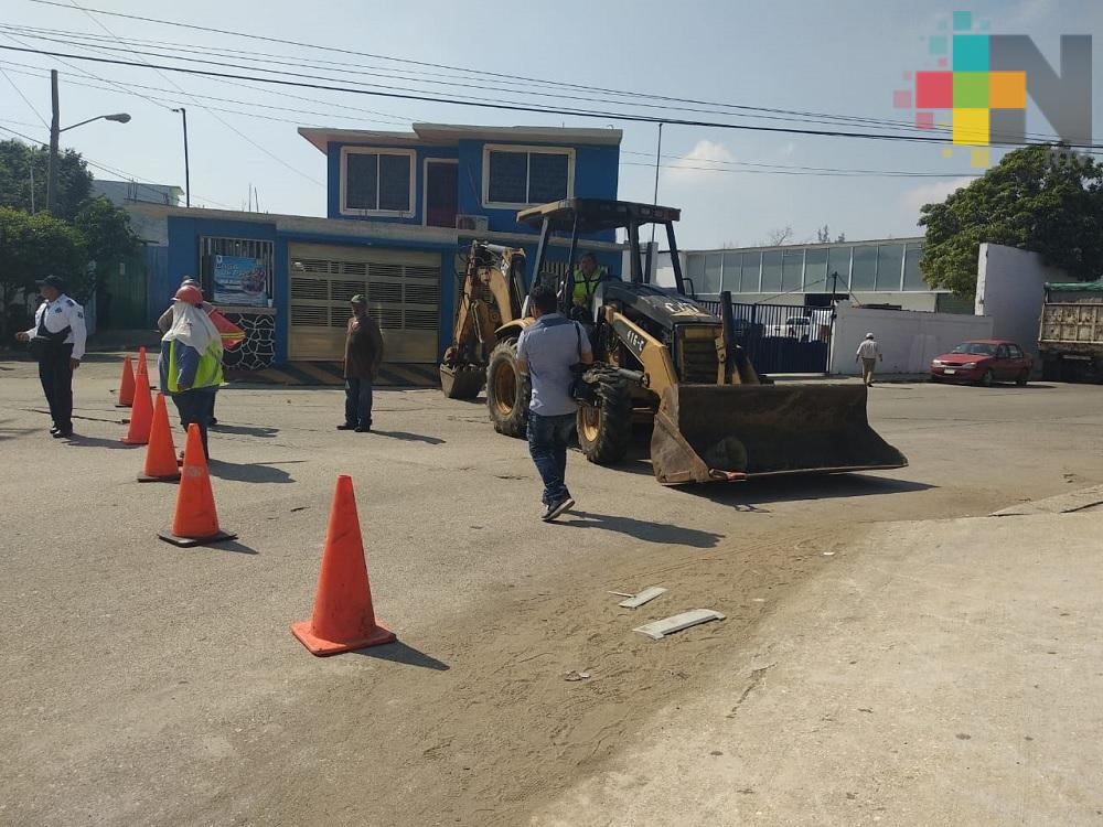 Inician rehabilitación de carretera Transístmica en  Coatzacoalcos