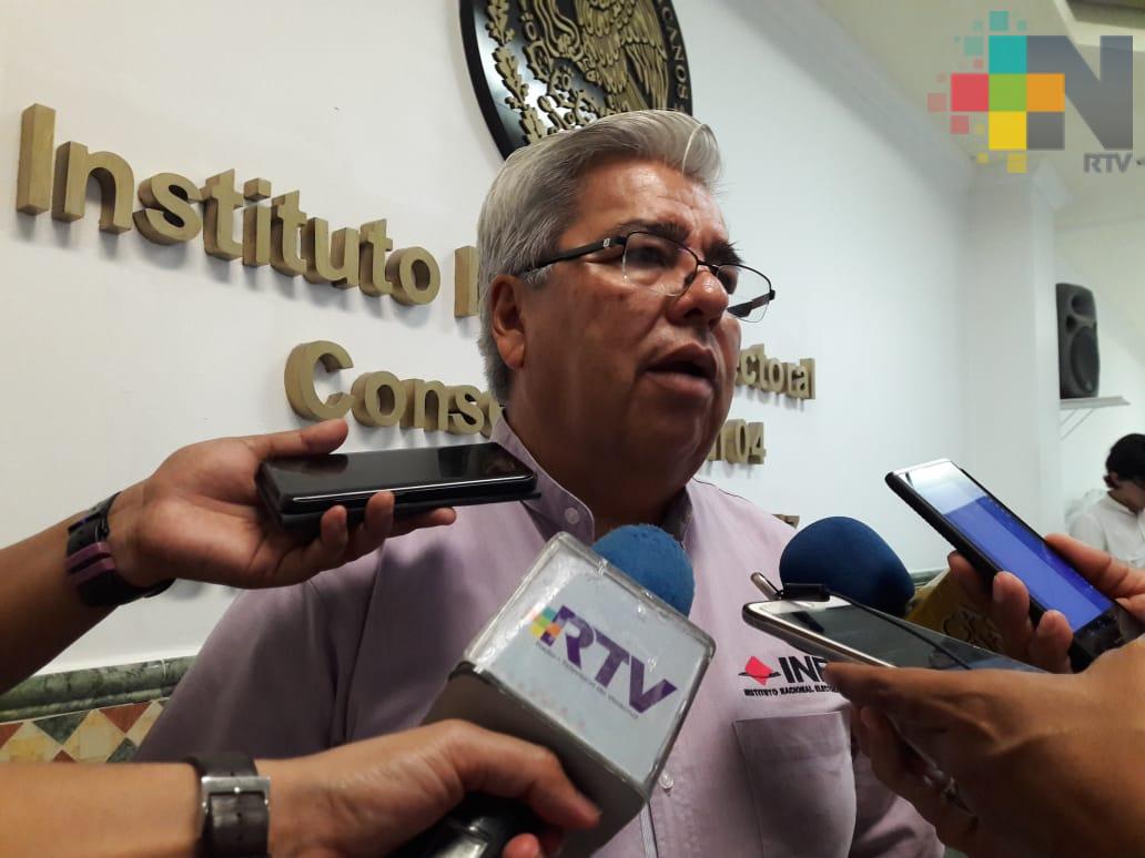 INE instalará 205 mesas receptoras para Consulta Popular en Distrito 4 de Veracruz