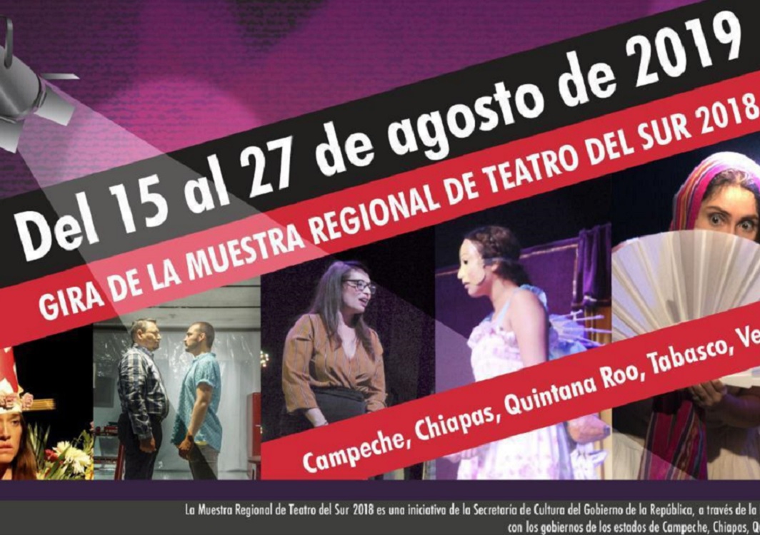 Llega a Veracruz Muestra Regional de Teatro de la Zona Sur