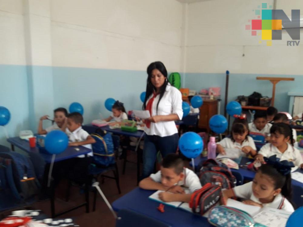 Realizan ceremonia de inicio de ciclo escolar 2019-2020 en zona norte de Veracruz