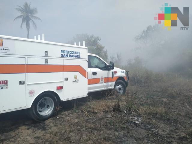 En alerta PC de San Rafael por incendios forestales