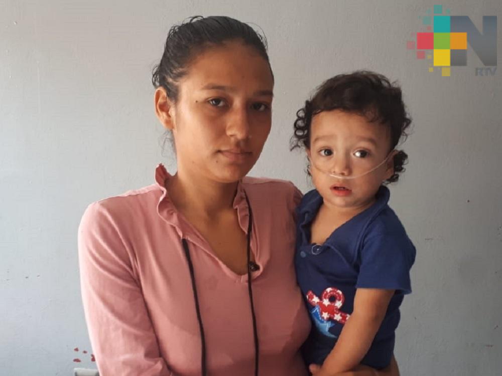 Piden apoyo para mejorar calidad de vida de menor