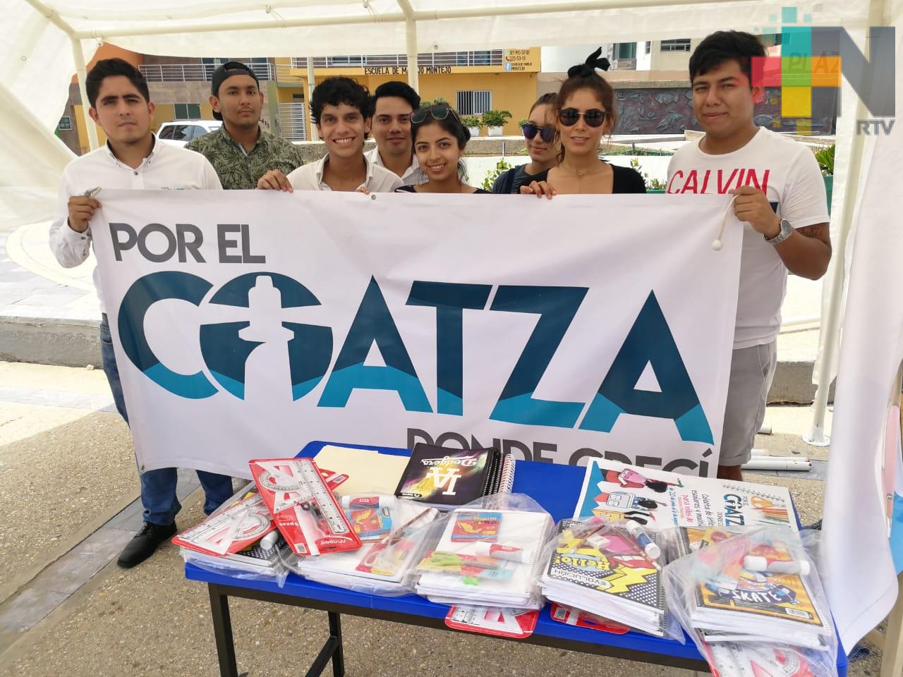 Asociación repartirá útiles escolares a más de 300 niños en Coatzacoalcos