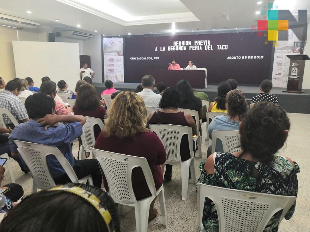 Posponen Feria del Taco en Coatzacoalcos