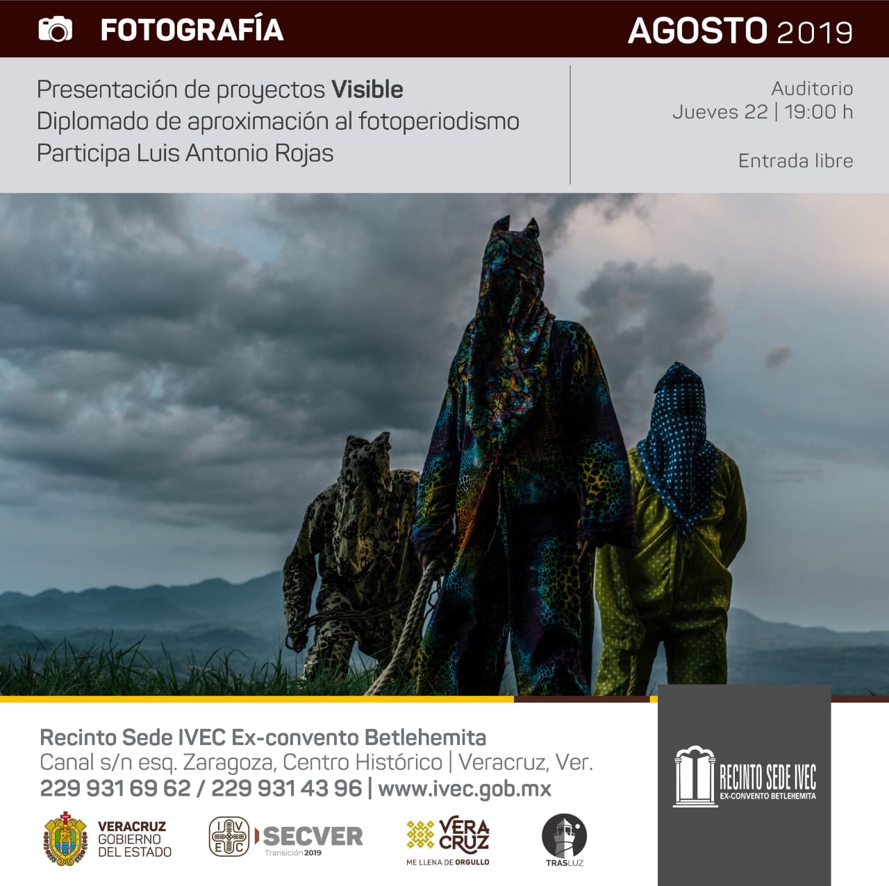 Proyectos del diplomado de fotoperiodismo en Recinto Sede