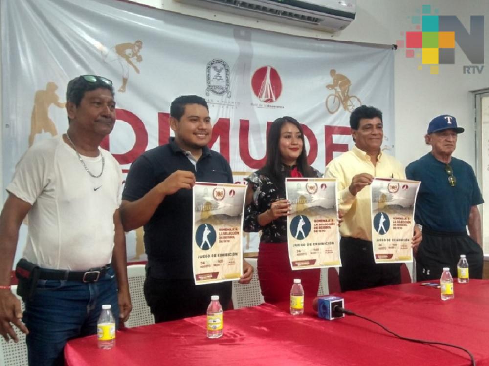 Realizarán homenaje a selección de béisbol de 1970 de Coatzacoalcos