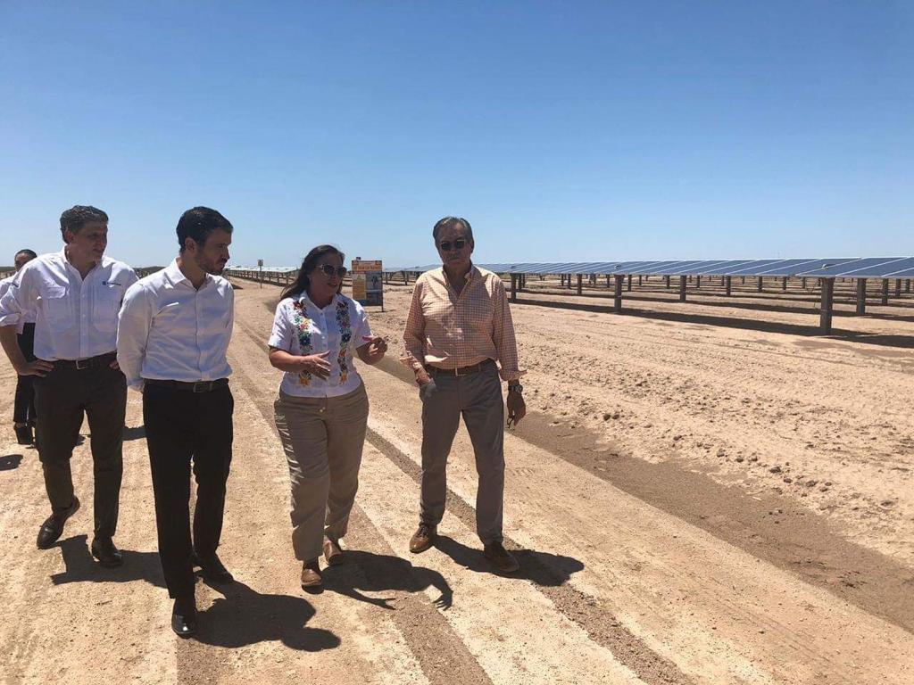 Presentó Rocío Nahle al Presidente de la República, avances en refinería de Dos Bocas