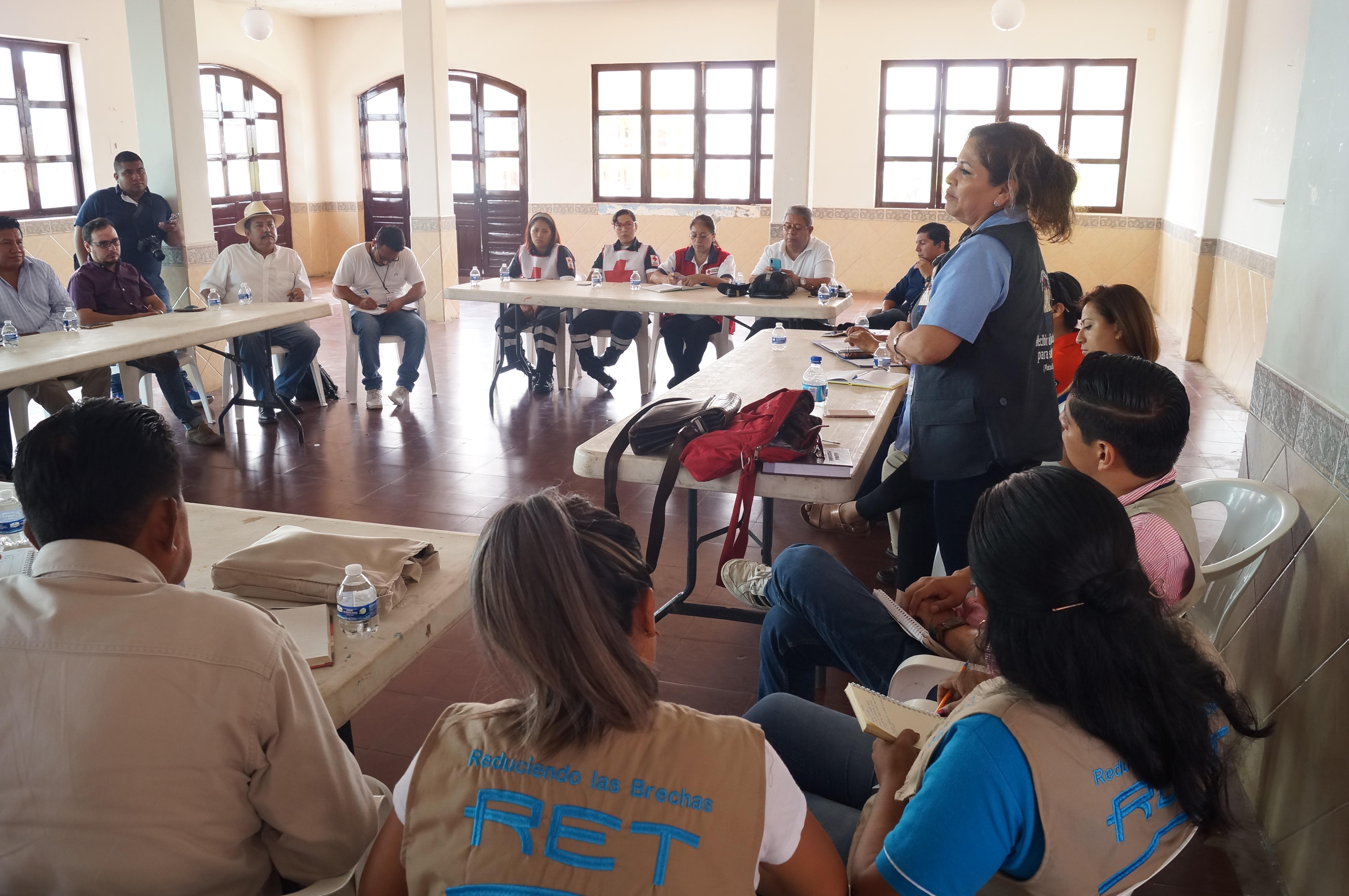 Capacitará Salud a instituciones ante contingencias en estación migratoria de Acayucan