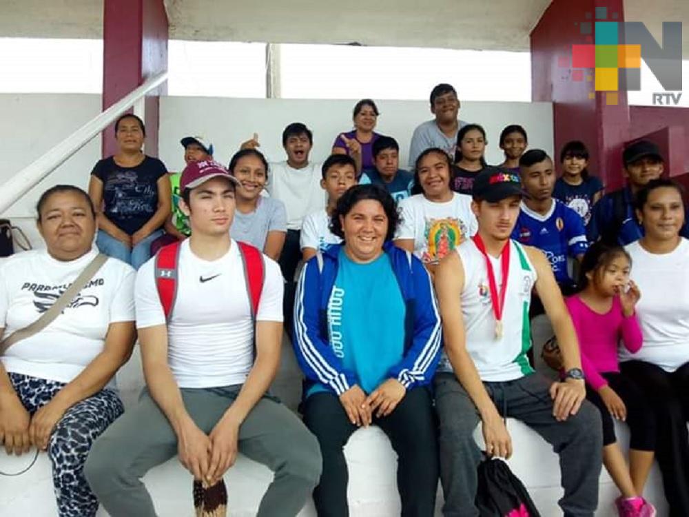 Selección de para atletismo de Coatzacoalcos, lista la Paralimpiada Estatal 2019