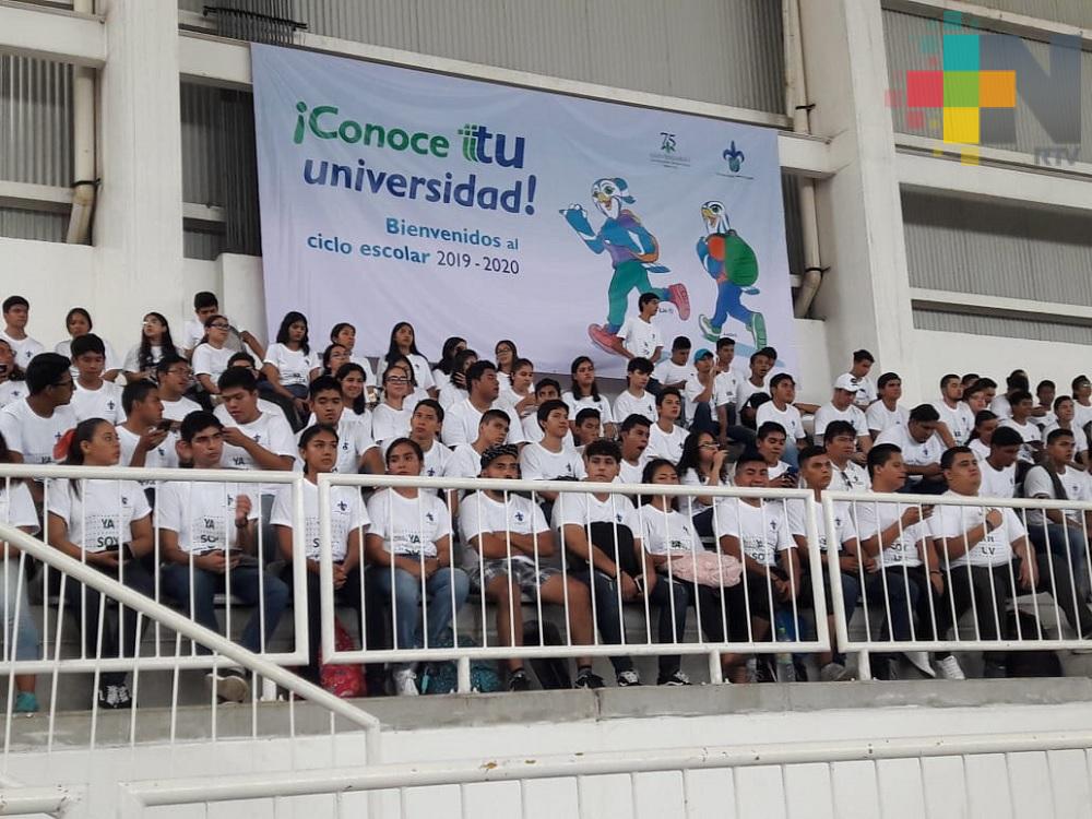 UV da bienvenida a estudiantes de nuevo ingreso en región Veracruz-Boca del Río