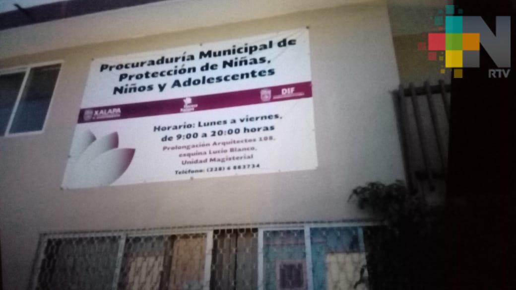 Procuraduría de protección de niñas, niños y adolescentes apoya con asesoría legal y psicológica