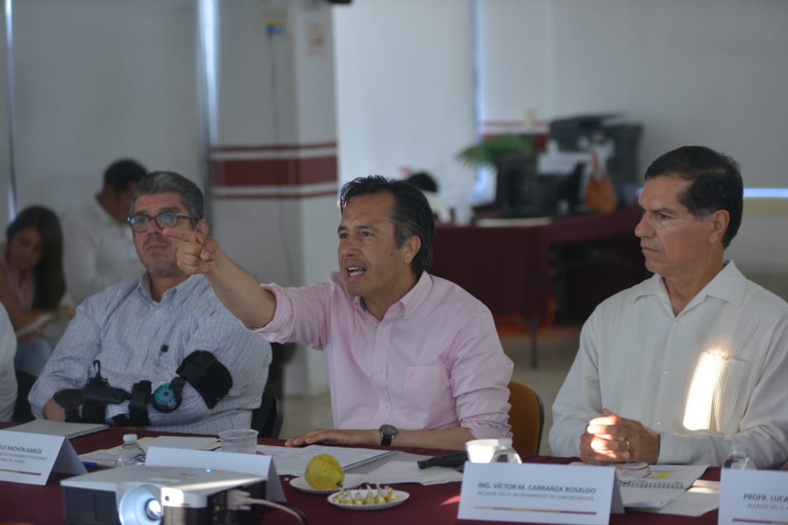 Encabeza Gobernador Cuitláhuac García proyecto único de Corredor Interoceánico en Veracruz
