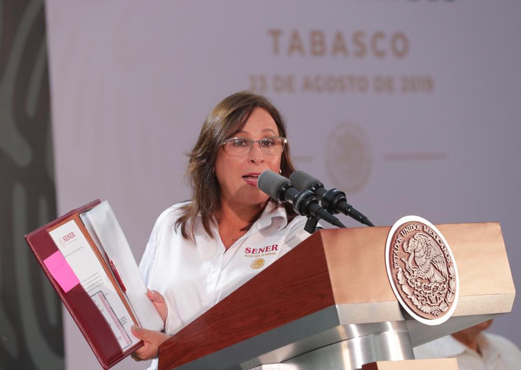 Desmiente Nahle García que Arturo Quintanilla tenga contrato en refinería de Dos Bocas