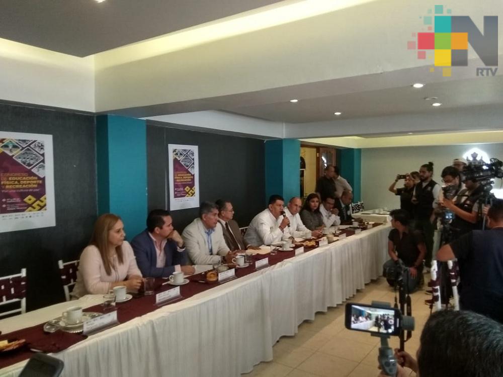 Xalapa, sede del Congreso Estatal de Educación Física, Deporte y Recreación