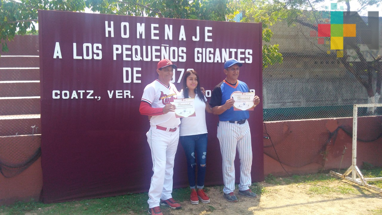 Homenajearon a los Pequeños Gigantes de 1970
