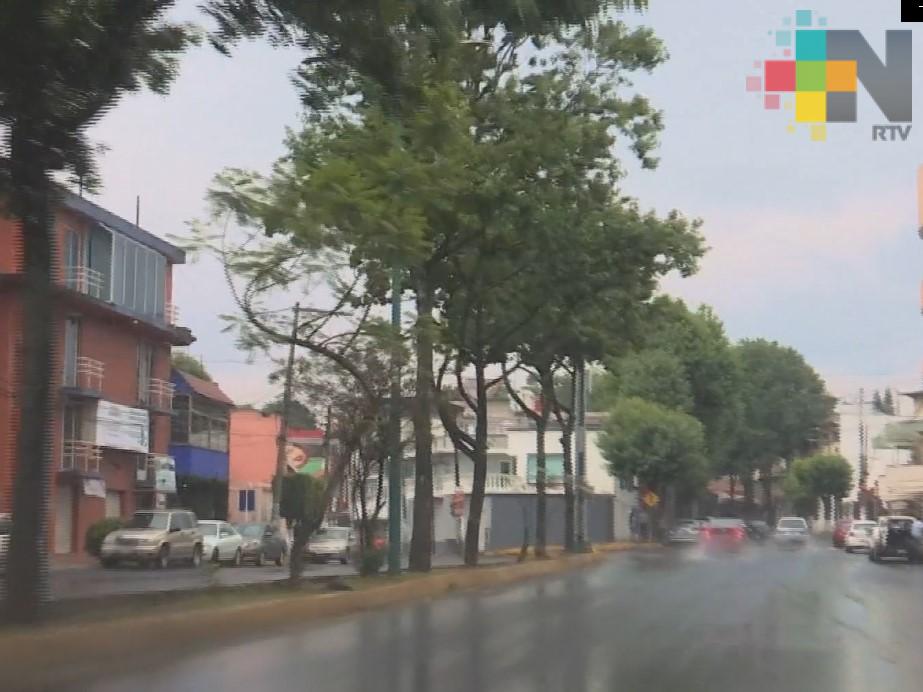 Lluvia de moderada a fuerte en el estado de Veracruz para las próximas 48 horas