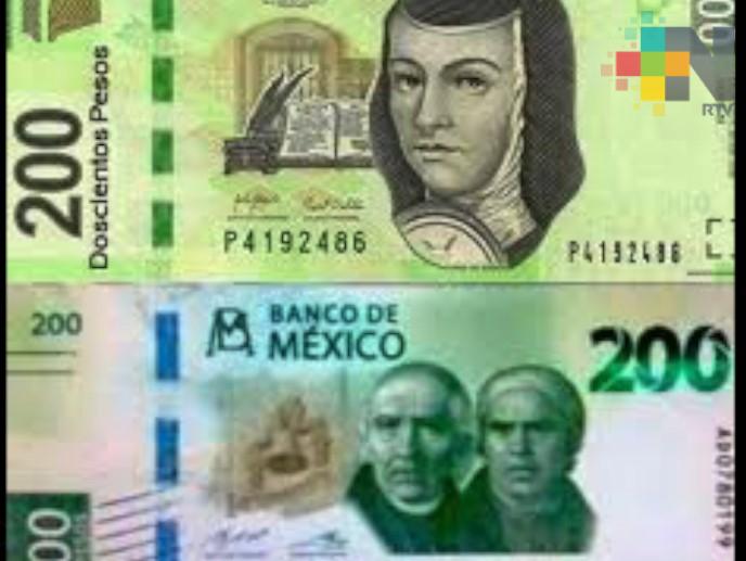 En septiembre circulará nuevo billete de 200 pesos