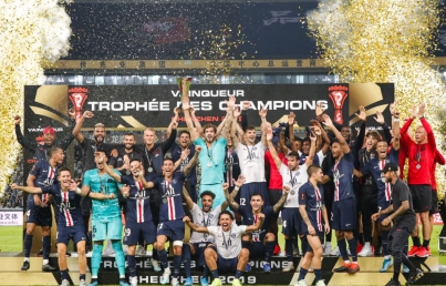 PSG remonta y se corona como campeón de la Supercopa de Francia