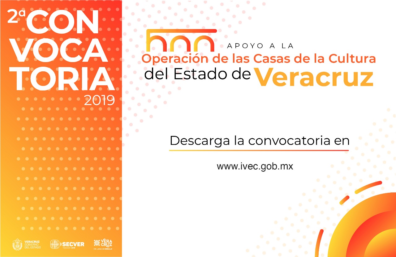 Lanza IVEC segunda convocatoria de Apoyo a Casas de la Cultura