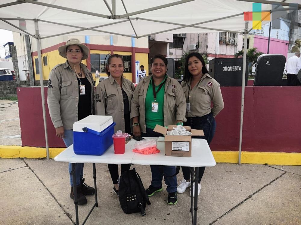 Aplicarán mil vacunas antirrábicas a perros y gatos, en Coatzacoalcos