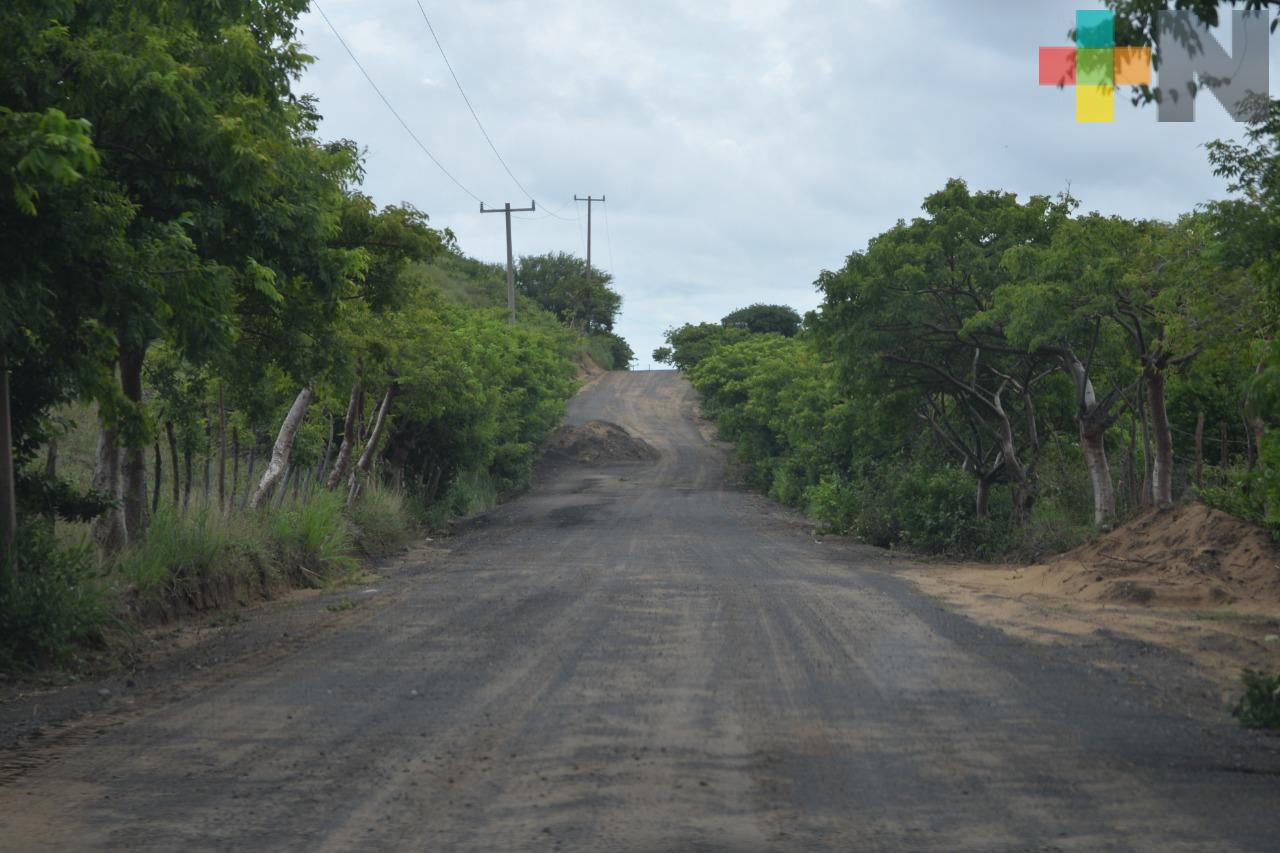 Inicia construcción del tramo Carretera 180-Ciénega del Sur, en Alvarado