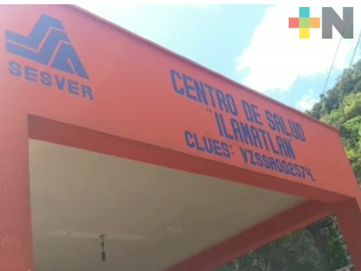 Centro de Salud de Ilamatlán ya brinda servicio de lunes a viernes; aún falta cubrir fines de semana