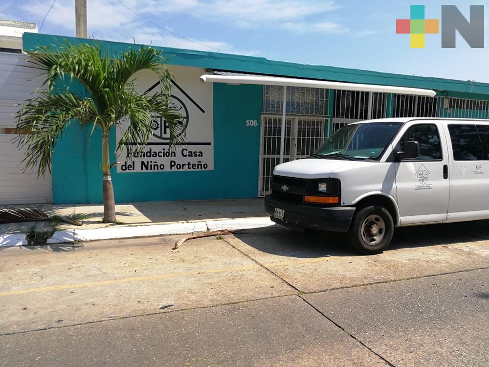 Cierran de manera temporal  Casa del Niño Porteño de Coatzacoalcos