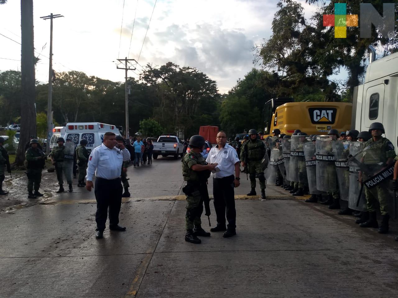 Libera Seguridad Pública la carretera Coatepec-Xico