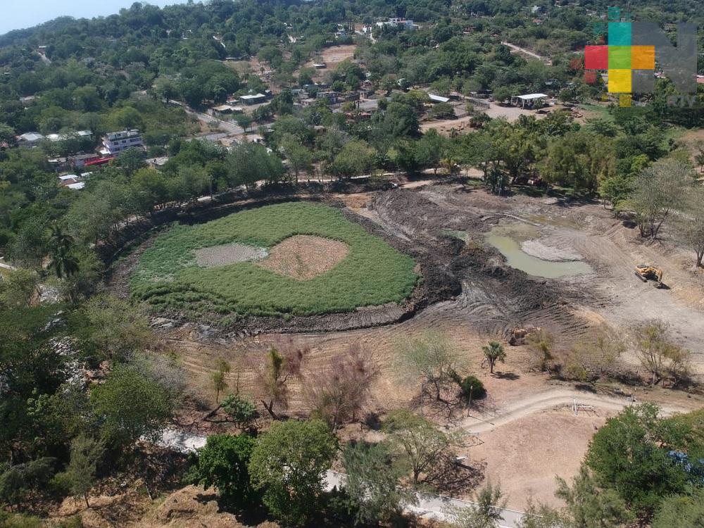 Continúa rescate del parque Jagüey en Tantoyuca