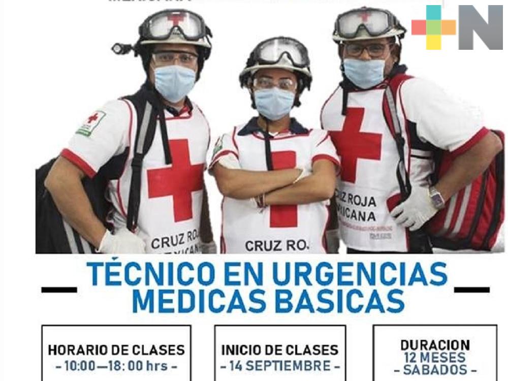 Cruz Roja Coatepec inicia curso técnico en Urgencias Médicas