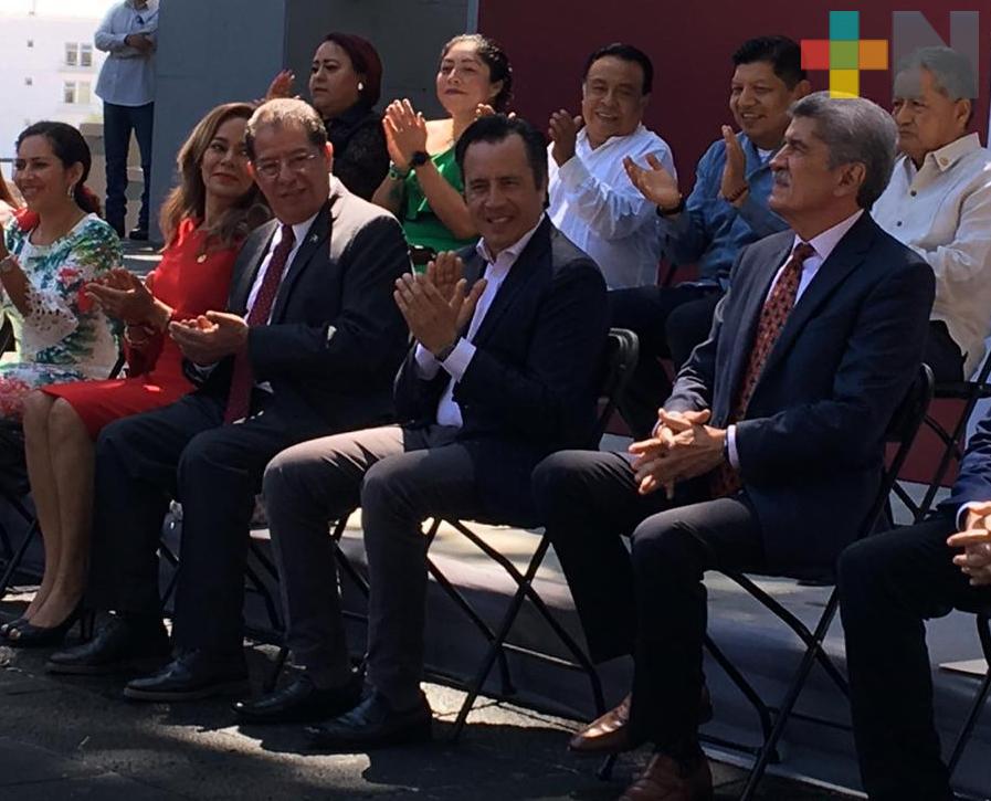 Descarta gobernador Cuitláhuac García que Leslie Garibo asuma otro cargo en su administración