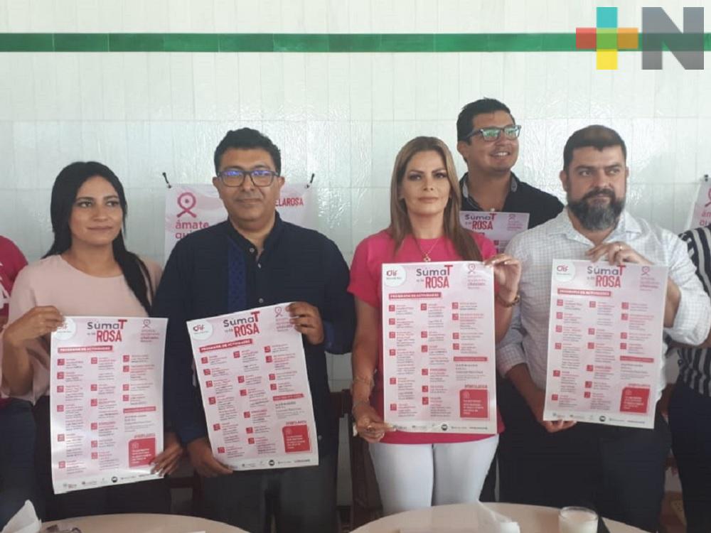 DIF Boca del Río realizará actividades con causa para prevenir cáncer de mama